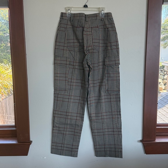 Thakoon Plaid Cargo Trouser Size 4 NWT - Picture 6 of 8